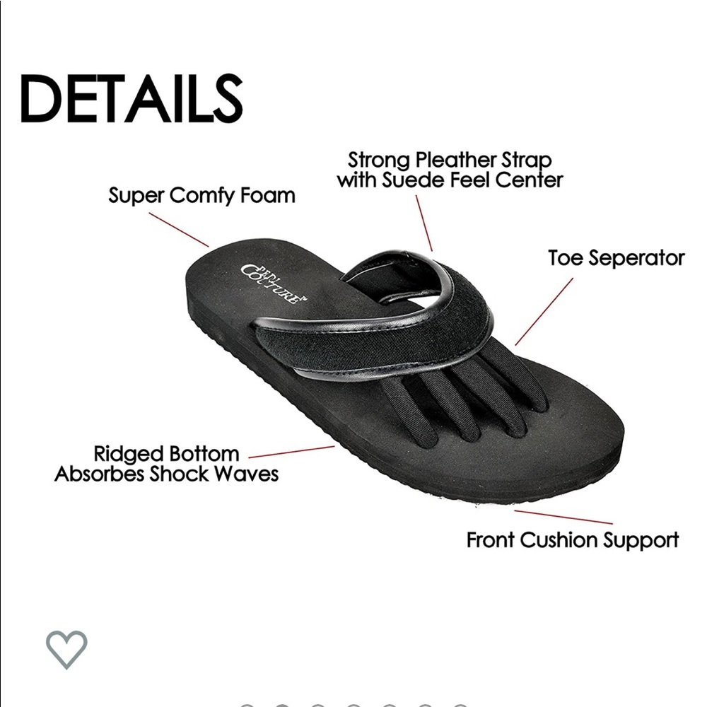 Pedi Couture sandals - size large